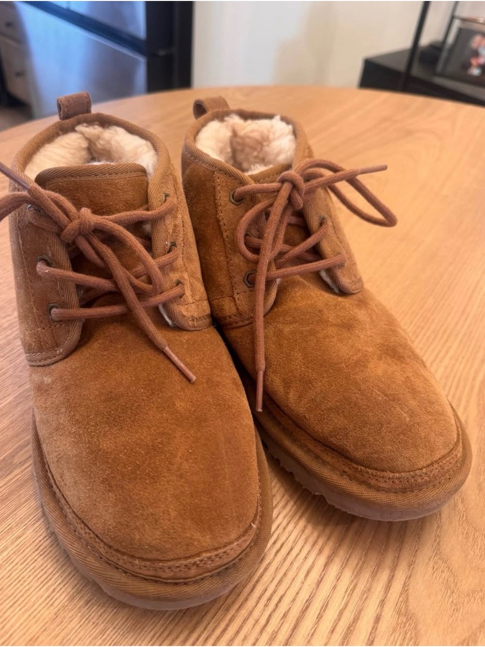 UGG Chestnut Shearling-Lined Cozy Boot